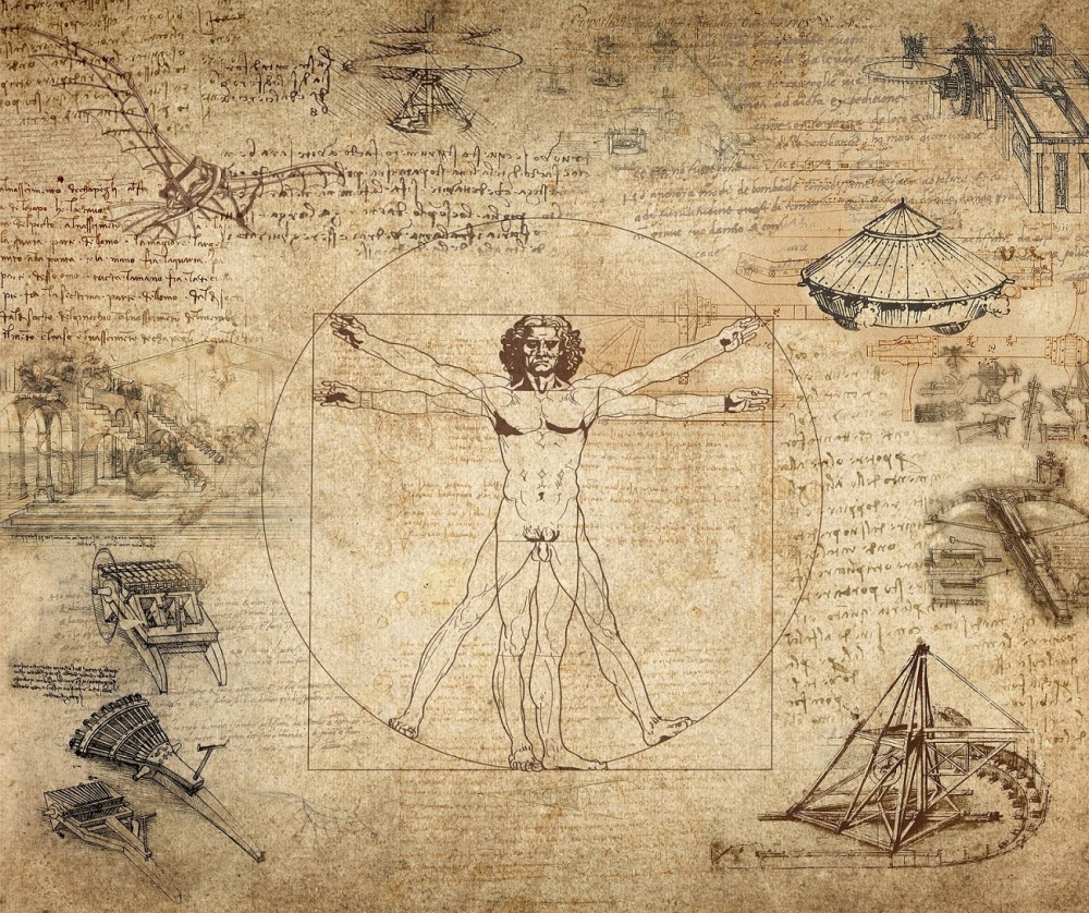 Leonardo da Vinci - collage